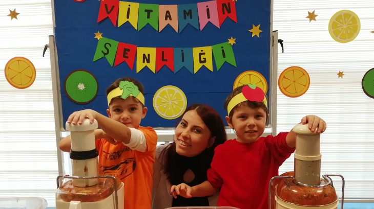 Mavişehir Okul Öncesi Öğrencileri Vitamin Şenliğinde