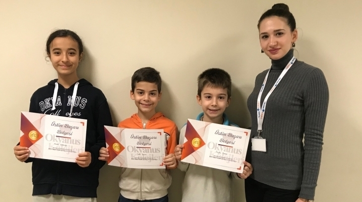 Mavişehir Okyanus Koleji İlkokul Öğrencileri MentalUP Zihinsel Gelişim Programı Ödüllerini Aldılar