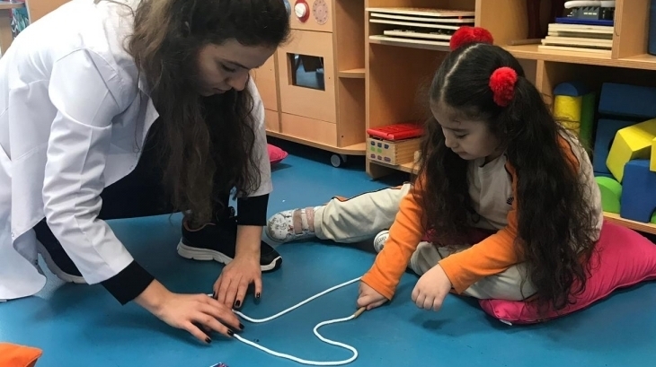 Mavişehir Okyanus Koleji Okul Öncesi Çiçekler Grubu Düşünce Becerileri Dersinde