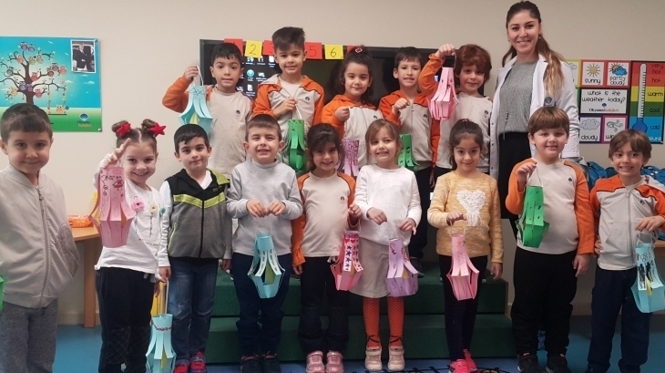 Mavişehir Okyanus Koleji Okul Öncesi Yıldızlar Grubu Sanat Etkinliğinde