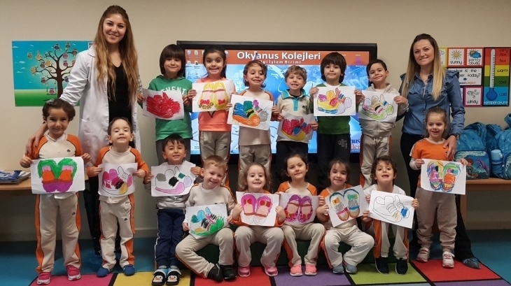 Mavişehir Okyanus Koleji Okul Öncesi Yunuslar Grubu Aile Katılım Etkinliğinde