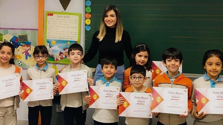 MentalUp Başarı Belgeleri 1. Sınıf Öğrencilerimize Verildi.