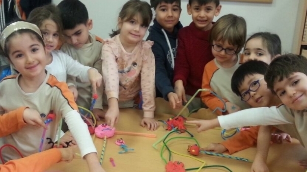 Mimaroba Okul Öncesi Gökkuşağı Grubu Proje Dersinde