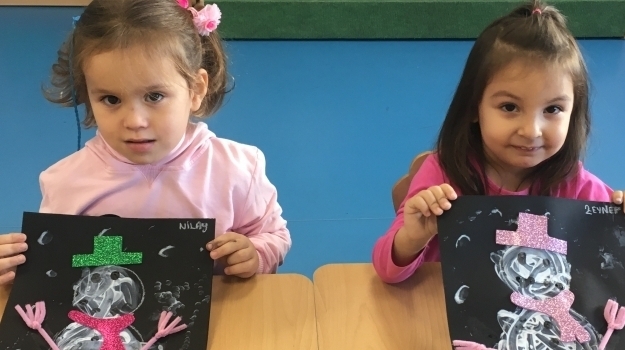 Mimaroba Okyanus Koleji Okul Öncesi Kuşlar Grubu Sanat Etkinliğinde