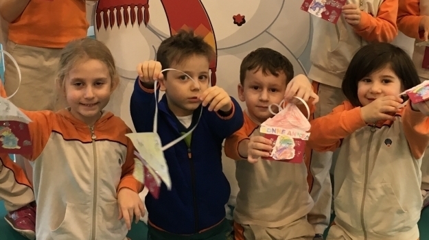 Mimaroba Okyanus Koleji Okul Öncesi Öğrencileri Fransızca Dil Kulübünde