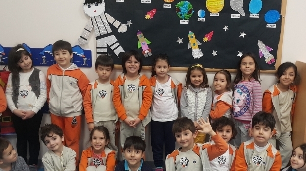 Mimaroba Okyanus Koleji Okul Öncesi Yıldızlar Grubu Gezegenleri Öğreniyor