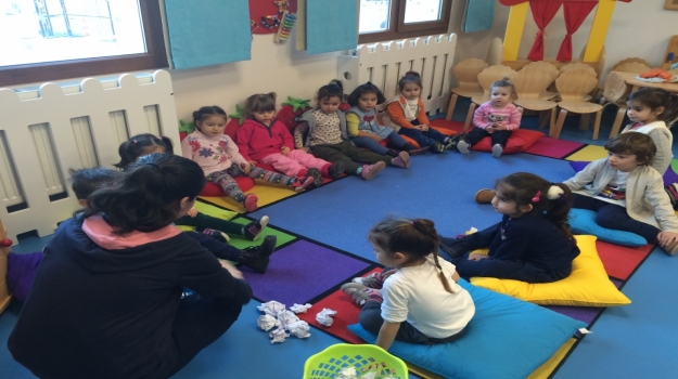 Mimarsinan Okul Öncesi Çiçekler Grubu Oyun Etkinliğinde