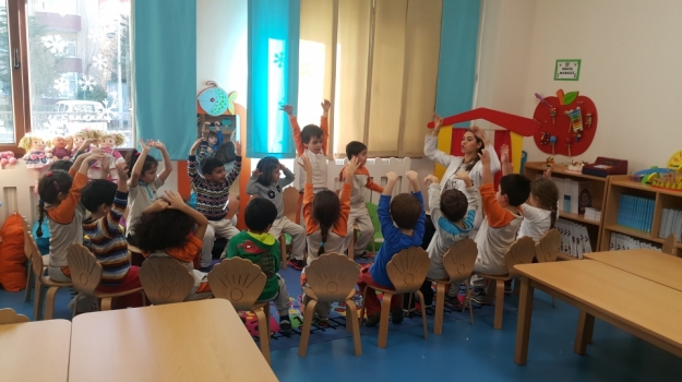 Mimarsinan Okul öncesi Yıldızlar Grubu Hikaye Saatinde