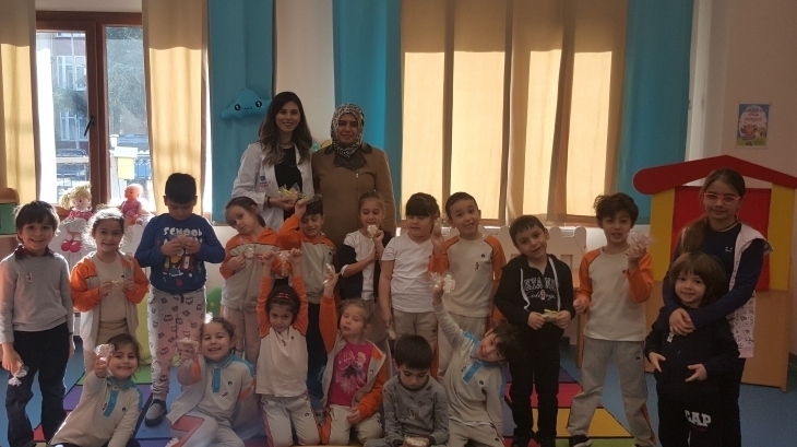 Mimarsinan Okyanus Koleji Okul Öncesi Gökkuşağı Grubu Aile Katılımı Etkinliğinde