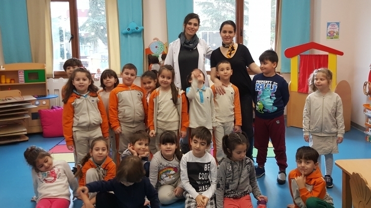 Mimarsinan Okyanus Koleji Okul Öncesi Gökkuşağı Grubu Aile Katılım Ekinliğinde