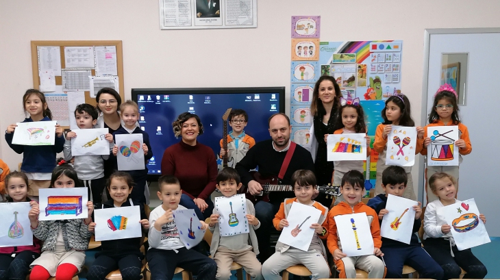 Mimarsinan Okyanus Koleji Okul Öncesi Gökkuşağı Grubu Aile Katılım Etkinliğinde