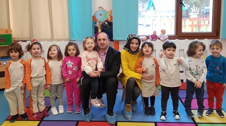 Mimarsinan Okyanus Koleji Okul Öncesi Çiçekler Grubu Aile Katılım Etkinliğinde