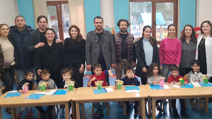 Mimarsinan Okyanus Koleji Okul Öncesi Kademesinde I. Dönem Karne Töreni