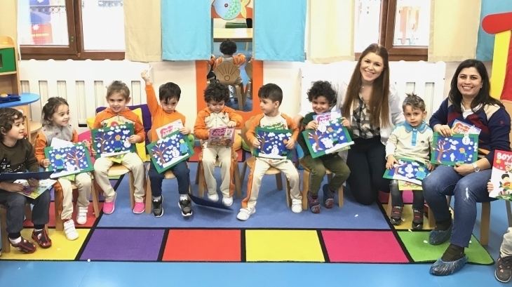 Mimarsinan Okyanus Koleji Okul Öncesi Kuşlar Grubu Aile Katılımı Etkinliğinde