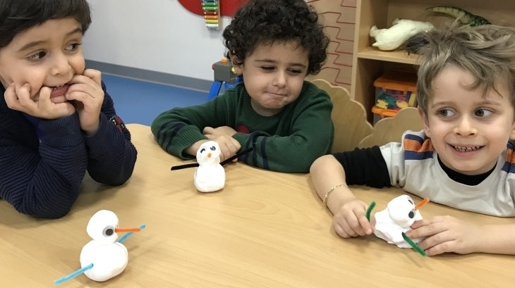 Mimarsinan Okyanus Koleji Okul Öncesi Kuşlar Grubu Sanat Etkinliğinde