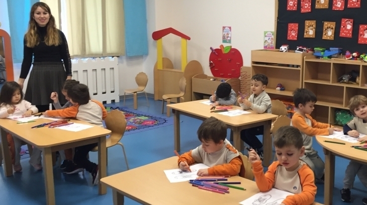 Mimarsinan Okyanus Koleji Okul Öncesi Kuşlar Grubu Aile Katılımı Etkinliğinde