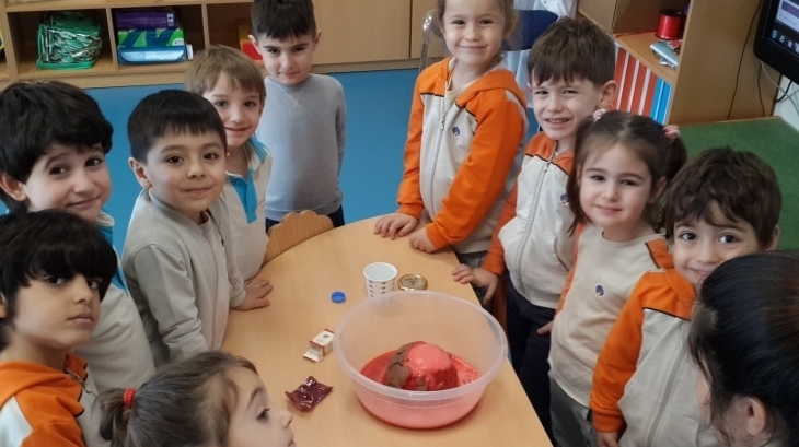 Mimarsinan Okyanus Koleji Okul Öncesi Mercanlar Grubu Fen ve Doğa Etkinliğinde