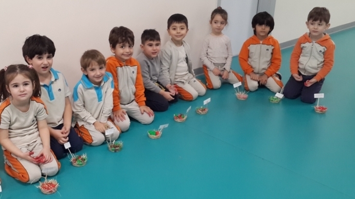 Mimarsinan Okyanus Koleji Okul Öncesi Mercanlar Grubu Proje Etkinliğinde