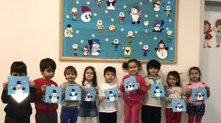 Mimarsinan Okyanus Koleji Okul Öncesi Mercanlar Grubu Sanat Etkinliğinde