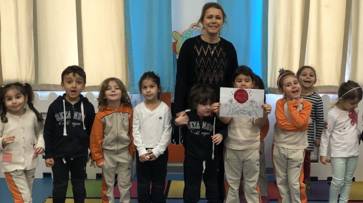 Mimarsinan Okyanus Koleji Okul Öncesi Mercanlar Grubu Aile Katılım Etkinliğinde