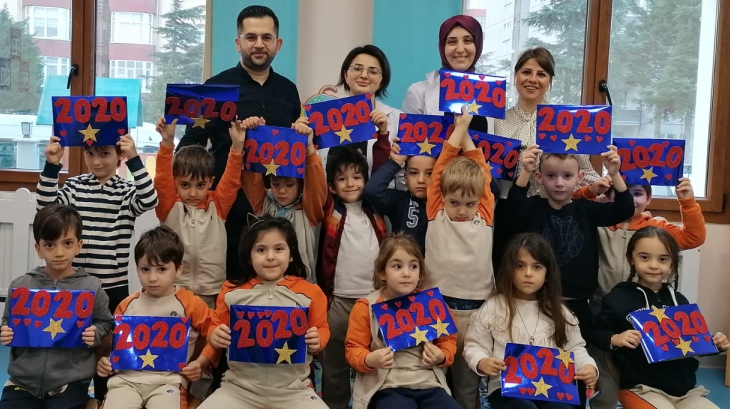 Mimarsinan Okyanus Koleji Okul Öncesi Yıldızlar Grubu Aile Katılım Etkinliğinde