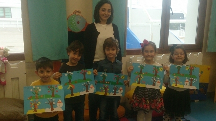 Mimarsinan Okyanus Koleji Okul Öncesi Yunuslar Grubu Aile Katılımı Etkinliğinde