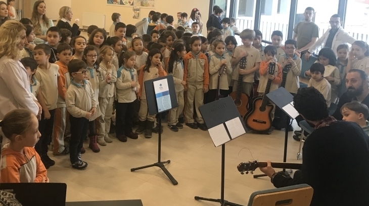 Nilüfer Okyanus Koleji İlkokul Kademesinden Yetenek Dersi Müzik Dinletisi