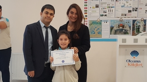 Nilüfer Okyanus Kolejinde Haftanın Örnek Sınıfı Seçildi