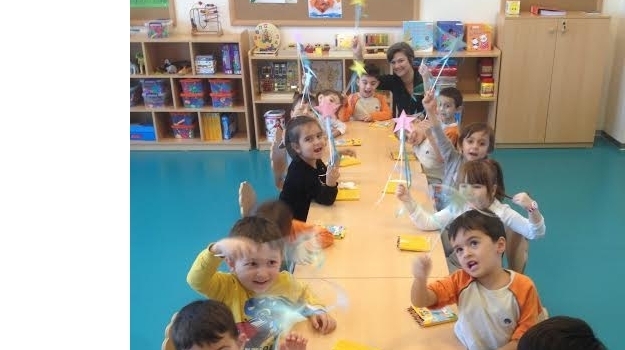 Nilüfer Okyanus Okul Öncesi Yunuslar Grubu İngilizce Dersinde
