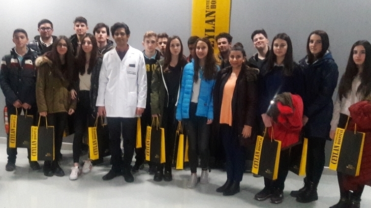 Nilüfer Okyanus Koleji Sağlık ve Tıp Kariyer Kulübü Ceylan Hastanesinde