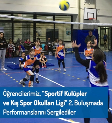 Öğrencilerimiz 'Sportif Kulüpler Ve Kış Spor Okulları Ligi' 2.Buluşmada Performanslarını Sergilediler..