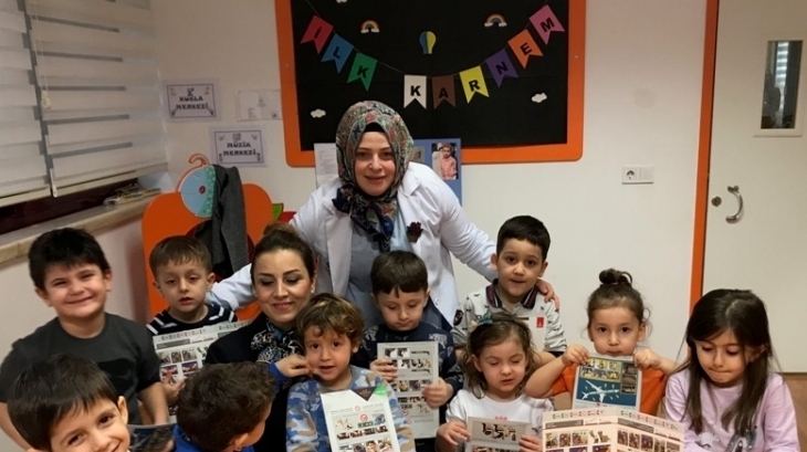 Okul Öncesi Deniz Yıldızı Grubu Aile Katılım Etkinliğinde