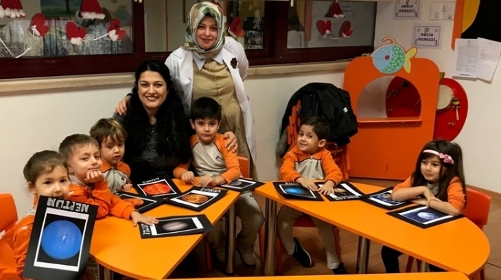 Okul Öncesi Deniz Yıldızı Grubu Öğrencileri Aile Katılım Etkinliğinde