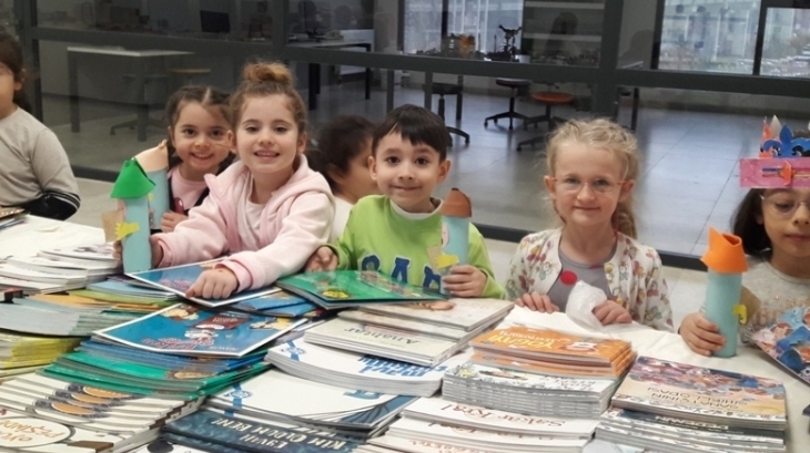 Okul Öncesi Grubu Öğrencileri Kitap Fuarı’ nda