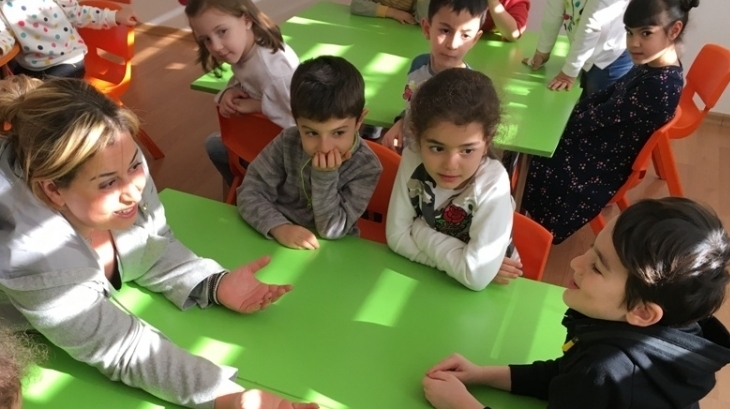 Okul Öncesi Güneş Grubu Aile Katılım Etkinliğinde
