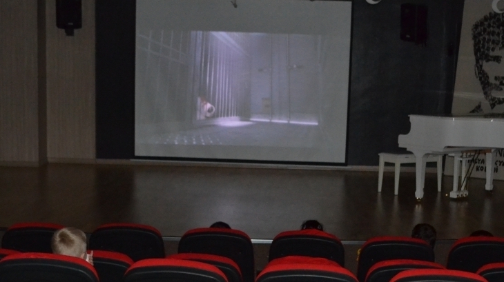 Okul Öncesi Öğrencileri Sinema Saati Yaptı