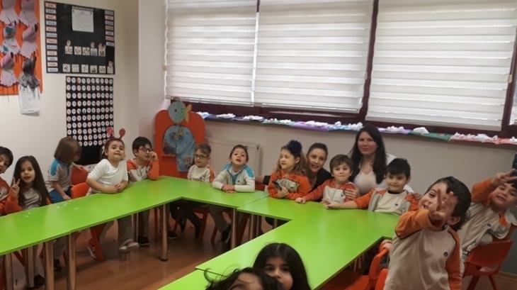Okul Öncesi Yıldızlar Grubu Öğrencileri Aile Katılım Etkinliğinde
