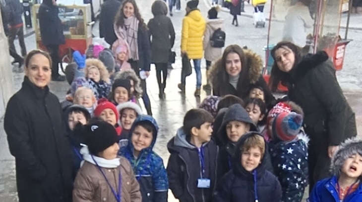Okul Öncesi Yıldızlar ve Güneş Grubu Öğrencilerimiz İş Bankası Müzesi Gezisinde