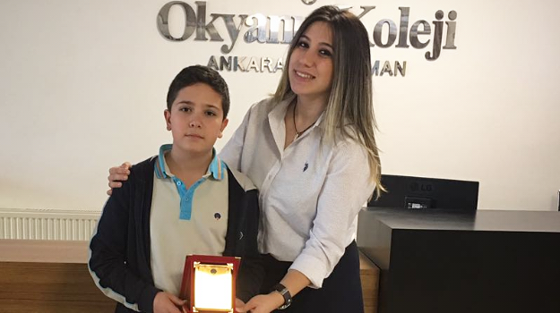 Eryaman Ortaokulu 'Ben de Yazarım' Yarışmasının Birincisi Belli Oldu