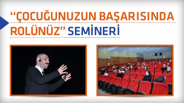 Rehberlik Birimi'nden Velilere Seminer