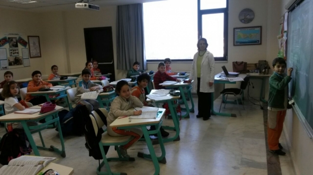 Sancaktepe Okyanus 3-A Öğrencileri Matematik Dersinde