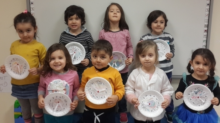 Sancaktepe Okyanus Koleji Okul Öncesi İnciler Grubu Öğrencileri Sanat Etkinliğinde