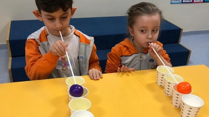 Sancaktepe Okyanus Koleji Okul Öncesi Yıldızlar Grubu Öğrencileri Kurallı Oyun Etkinliğinde