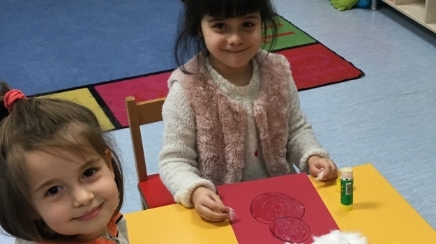 Sancaktepe Okyanus Okul Öncesi Yıldızlar Grubu Öğrencileri Sanat Etkinliğinde