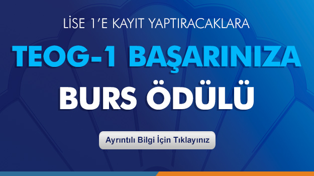 Teog-1 Başarınıza Burs Ödülü
