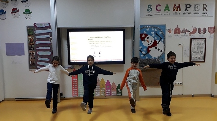 Üstün Zekalılar ve Yetenekliler İlkokulu 2-D Sınıfı Öğrencileri Sosyal Beceri Dersinde