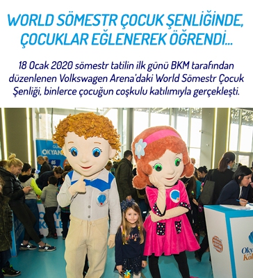 World Sömestr Çocuk Şenliğinde, Çocuklar Eğlenerek Öğrendi...