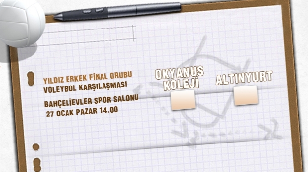 Yıldız Erkek Voleybol Karşılaşması