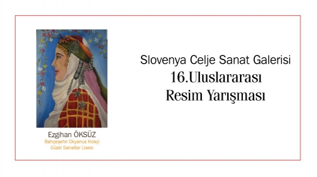 16. Uluslararası Resim Yarışmasından Derece