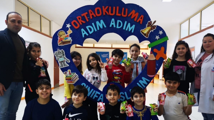 4.Sınıflarımızın "Ortaokula Adım Adım 5. Sınıfa Başladım" Dersleri
